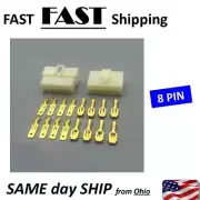 High Quality Male & Female Plug in connectors - Gold Plated - Wire Harness Ends