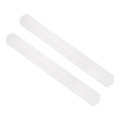 2 Pcs Fondant Rolling Pin 12 Inch PP Plastic for Clay Baking Dough DIY