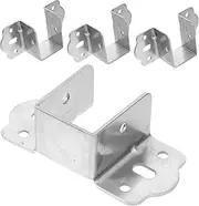 QUMIIRITY 4pcs Queen Bed Frame Brackets Heavy Duty Bed Rail Hardware for Enhanced Stability
