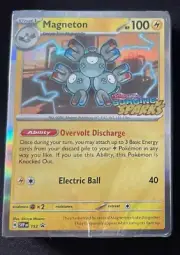 Magneton Surging Sparks SVP 153 Black Star Promo Sealed Deck Pre Release