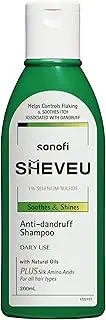 Sheveu Anti-Dandruff Shampoo 200 ml, Green