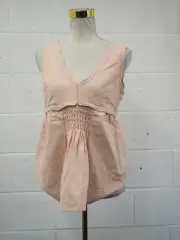 Size 8 Women's "Seed" Gorgeous Peach Nougat Top. Brand New. Bargain Price.