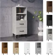 Sideboard Engineered Wood Cupboard Side Cabinet Buffet Multi Colours vidaXL