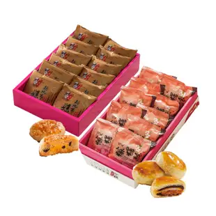 黃源興餅店 人氣禮盒雙入組 (麻糬酥12入、五仁酥12入，各一盒) 廠商直送