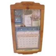 2025 Lang Legacy Calendar Pine Flip Frame Wooden New Display your Calender