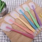 Translucent Silicone Cream Spatula Long Handle Cake Spatula Baking Spatula Jam