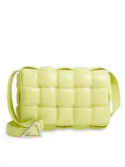 Bottega Veneta Padded Cassette in Seagrass