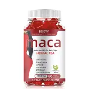 1 Bottle Maca Root Gummies 3000mg for Women with Black Maca, Fenugreek,Magnesium