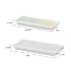 Ice Tray With Lid Silicone Ice Cube Mold Press Easy Demoulding Home Ice Box _t