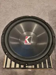 Old School KICKER C12a Competition Series SUBWOOFER SVC 4Ω