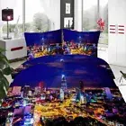Joy Press Busy 3D Printing Duvet Quilt Doona Covers Pillow Case Bedding Sets