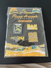 Pax Aus 2024 Show Core Set Pinny Arcade Enamel Pin Set Penny Arcade Expo