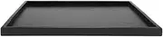 Black Rectangular Tea Tray, 40 x 30 cm, Home Serving Plate
