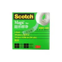 在飛比找momo購物網優惠-【3M】Scotch 隱形膠帶 可書寫 可手撕 19mm x