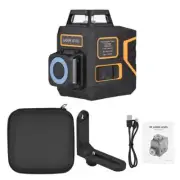 Laser Level Green Light 3D 8 Lines Self Leveling 360° Rotary Measure Tool