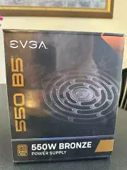 Sealed EVGA 550 B5 Bronze Power Supply 80 Plus