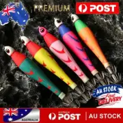 Luminous Squid Hook Cuttlefish Attracting Lure with 3D Eyes for Octopus Squid
