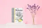 Welcome Lavender and Lemons Printed Handmade Wood Sign