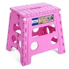 Folding Step Stool - 13 inch Height Premium Heavy Duty Foldable Stool for