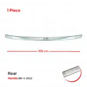 Fits Honda BR-V BRV 2022 - '23 Rear Trunk Stainless Bumper Guard Sill Protector