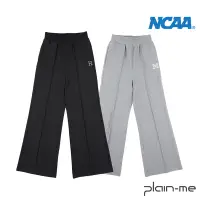 在飛比找蝦皮商城優惠-【plain-me】NCAA 女款寬壓線喇叭褲 NCAA16