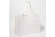 Sunnylife Carryall Beach Bag Rio Sun - Pastel Lilac Stripe