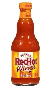 New Exclusive Frank's Red Hot Wings Buffalo Chicken Sauce Bottle 12 FL Oz
