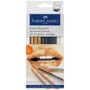 Faber-Castell Classic Sketch Set 6 Pieces