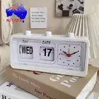 Bedside Digital Clock Desk Alarm Clock Day Date Display Time Calendar