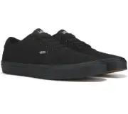 New Vans Men's Doheny Low Top Sneakers (Black/Black) - Size 7.5 M