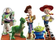 Complete Set of Official Toy Story Cardboard Cutouts - Collection of 5