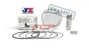 FORGED JE PISTONS CR 9.5 FOR BMW 135i 335i 535i 3.0 N55B30 N55, M3 M4 S55B30 S55