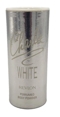 NEW CHARLIE WHITE BY REVLON 2.5 OZ PERFUMED BODY POWDER