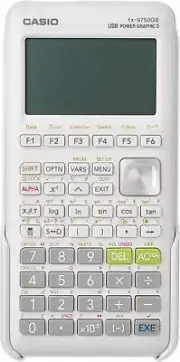 Casio FX-9750GIII White Graphing Calculator (fx-9750GIII-WE) New