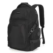Swiss Waterproof 15.6" Laptop Backpack School Backpack Travel Shoulder Bag SN99673 Black
