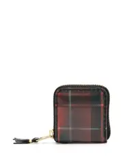 [COMME des GARCONS WALLET] Lenticular Tartan Small Coin Pouch