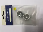 AutoArt SLOT CAR PART 14151-04 Rear Wheel Set FOR BUGATTI VEYRON 1/24