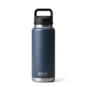 YETI Rambler V2 Insulated Water Bottle with Chug Cap - Navy - 36oz/1065ml