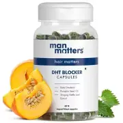 Man Matters DHT blocker & Biotin Capsules | Controls Hair Fall, Stimulates Hair