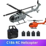 2.4G Rc 6 Axis Drone Race Helicopter C186 Wlectronic Gyroscoop Stabilisatie