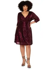 [Pink Dusk] Are You Jelly Sequin Dress in Pink