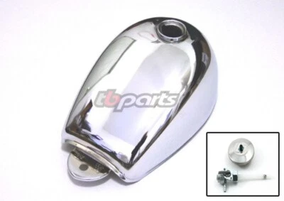 NEW CHROME HONDA Z50 FUEL GAS TANK 1979 - 1987 79-87 TBW0560