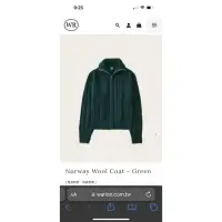 在飛比找蝦皮購物優惠-全新｜Warion Norway wool coat - g