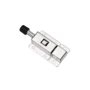 Spring Load Bolt Latch 1.57" 1Pcs, 304 Stainless Steel Bolt Latches Lock Silver