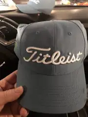 NEW Titleist Lightweight Golf Hat Adjustable Cap Light Blue Walk Play Give NWT