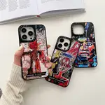 CASETIFY 油畫 BASQUIAT 鏡盒 IPHONE FOR 13 PRO MAX 12 11 PRO MAX