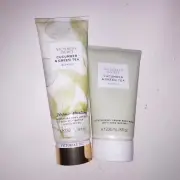 Set of 2 Victoria Secret Body Lotion & Body Wash Cucumber & Green Tea Full Size