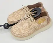 Hey Dude Womens Wendy Peak Cow Tan 6