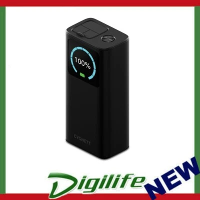 Cygnett Titan 30K mAh Laptop Power Bank 65W PD-Black(CY5135PBCHE),2x USB-C & 2x