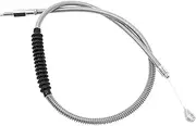 Motorcycle 110CM 43.3" Braided Clutch Cable for H&Arley Road King Electra Road Glide FLHTK FLHTC FLHTCU FLHR